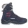 Lowa Winter Boots Lino GTX High (Suede/Textile, waterproof) 2025 navy blue/fuchsia children