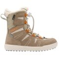 Lowa Winter Boots Lucy 2 High GTX (Suede/Textile, waterproof) sand brown/orange toddlers