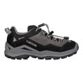 Lowa hiking shoes Wandax LO GTX (suede/synthetic, waterproof) black/grey toddlers