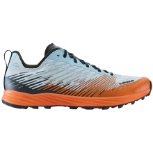 Lowa Trail Running Shoes Citux (Synthetic, Lightweight) Misty Blue/Orange Men's