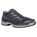Lowa Hiking Travel Shoes Innox Pro Low GTX (All-Terrain, Synthetic/Textile, Waterproof) 2024 Steel Blue/Off White Men's