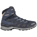 Lowa Hiking Travel Shoes Innox Pro Mid GTX (All-Terrain, Synthetic/Textile, Waterproof) 2025 Navy Blue/Dune Men's