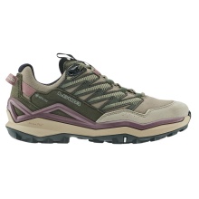 Lowa Maddox Pro GTX Low Hiking Shoes (Textile/Synthetic, waterproof) beige/pink ladies