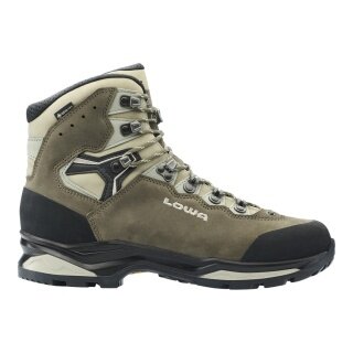 Lowa Camino Evo GTX Hiking Shoes (Trekking, Nubuck Leather, Waterproof) Olive Green Men's