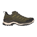 Lowa Innovo Low GTX Hiking Shoes (All-Terrain, Suede/Textile, Waterproof) Olive/Amber Green Men's