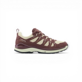 Lowa hiking shoes Innox Evo II GTX (All-Terrain, textile/microfiber, waterproof) burgundy/light beige ladies