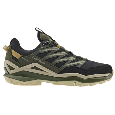 Lowa Maddox Pro Low GTX Hiking Shoes (Fast-Hiking, Textile/Synthetic, waterproof) black/olive men's