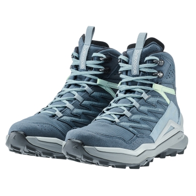Lowa Maddox Mid GTX Hiking Shoes (All-Terrain, Textile/Synthetic, Waterproof) smoke blue/grey Ladies