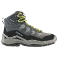 Lowa Maddox Pro Mid GTX Junior Hiking Shoes (Textile/Suede, waterproof) black/lime children