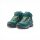Lowa Maddox Pro Mid GTX Velcro Junior Hiking Shoes (Textile/Suede, Velcro Fastening, Waterproof) petrol green/lime Children