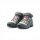 Lowa Maddox Pro Mid GTX Velcro Junior Hiking Shoes (Textile/Suede, Velcro Fastening, Waterproof) petrol/pink Children