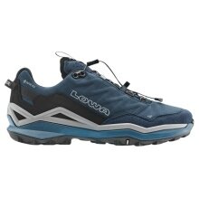 Lowa Maddox Pro Low GTX SL Walking Shoes (Fast-Hiking, Textile/Synthetic, waterproof) navy blue/marine blue men's