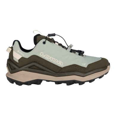 Lowa Hiking Shoes Maddox Pro GTX Low Sl (Textile/Synthetic, waterproof) olive green/sage green ladies