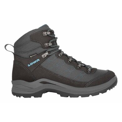 Lowa Taurus Pro Mid GTX Hiking Shoes (All-Terrain, Suede/Textile, Waterproof) 2025 Anthracite Grey Ladies