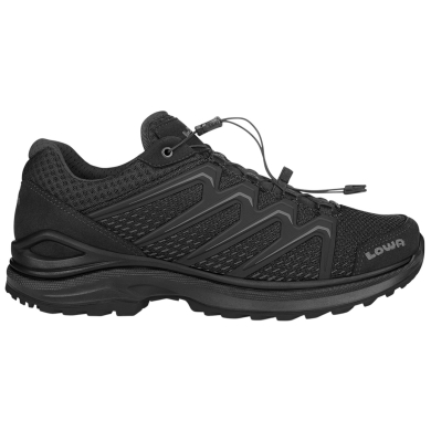Lowa Maddox GTX Low Tf Walking Shoes (Textile/Synthetic, waterproof) black men's