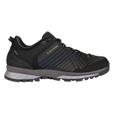 Lowa Carezza GTX Low Walking Shoes 2024 (Synthetic, Trekking, Waterproof) Anthracite/Bronze Men's