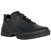 Lowa Military Shoes Work Shoes Zicon GTX LO (Smooth Leather, Waterproof) Black Men's