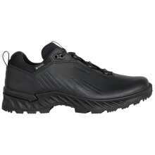 Lowa Military Shoes Work Shoes Zicon GTX LO (Smooth Leather, Waterproof) Black Men's