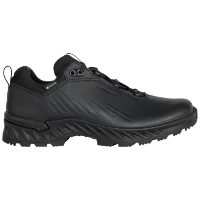 Lowa Military Shoes Work Shoes Zicon GTX LO (Smooth Leather, Waterproof) Black Men's