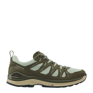 Lowa Hiking Shoes Innox Evo II GTX (All-Terrain, Textile/Microfiber, Waterproof) olive green/sage Ladies