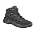 Lowa Hiking Shoes Sirkos Evo Mid GTX (Suede/Textile, Waterproof) Graphite Grey/Pink Ladies