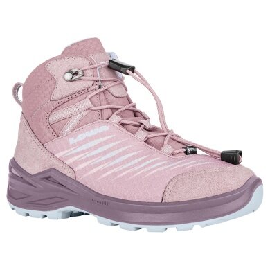 Lowa Hiking Shoes Zirrox II GTX MID Junior (Multifunctional, waterproof) old pink/ice blue girls