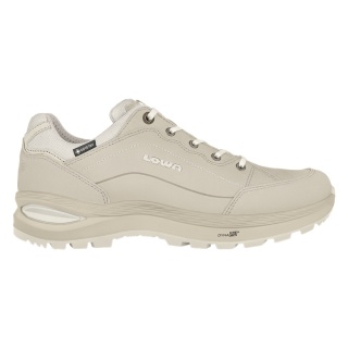 Lowa Hiking Shoes Renegade EVO Lo GTX (All-Terrain, Nubuck Leather, Waterproof) Champagne/Panna Ladies