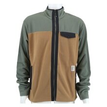 Maloja Fleece Jacket RopiM Mountain Fleece (warm, comfortable) clay brown/multi men's