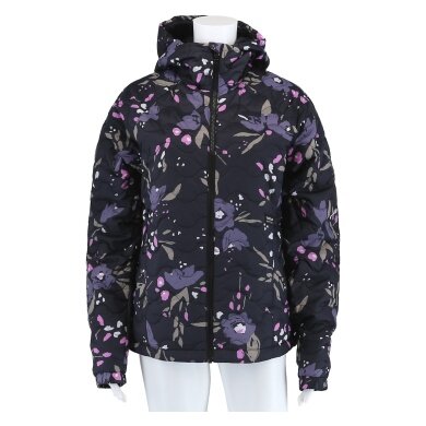Maloja Isolation Jacket ChrysanthenumM (Primaloft® Bio Insulation, warm, windproof) black/flower ladies