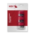 MSV Overgrip Cyber Wet 0.6mm (Sweat absorption/Durability) red 3 pack