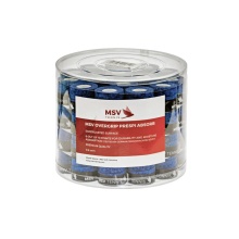 MSV Overgrip Prespi Absorb 0.6mm (Sweat absorption/Comfort) dark blue 60-pack