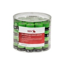 MSV Overgrip Prespi Absorb 0.6mm (Sweat absorption/Comfort) green 60-pack box