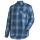 Maier Sports Travel/Hiking Shirt Claas Long Sleeve Dark Blue/Granite Grey Men's