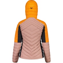 Maloja Winter Down Jacket ArgenteraM (windproof, warm, high insulation) mauve pink/multicoloured ladies