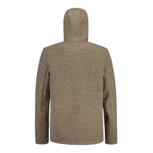 Maloja Fleece Jacket AvisioM (with hood, wool) brown men's