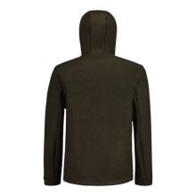 Maloja Fleece Jacket AvisioM (with hood, wool) dark green men's