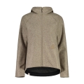 Maloja Fleece Jacket FlachauM with Hood (Alpine Wool) clay brown Ladies