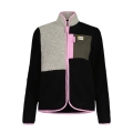 Maloja Fleece Jacket VallettaM Mountain Fleece (Wool Jacket, Warm) Black/Grey Ladies