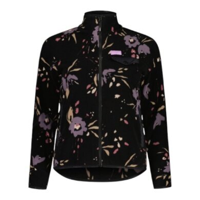 Maloja Fleece Pullover BocanaM Full-Zip black/flower ladies