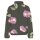 Maloja Fleece Pullover MeltinaM (Half Zip, breathable) dark green/flower ladies