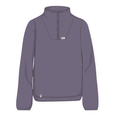 Maloja Fleece Pullover MeltinaM (Half Zip, breathable) purple ladies