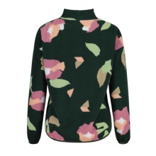 Maloja Fleece Pullover RomaliaM (Oversize Fit) dark green/flower ladies
