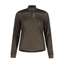 Maloja Halfzip Long Sleeve Shirt SawangM Adventure Midlayer Shirt (warm, 4-way stretch) brown ladies