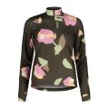 Maloja Halfzip Long Sleeve Shirt SawangM Adventure Midlayer Shirt (warm, 4-way stretch) brown/multi-coloured ladies