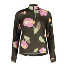 Maloja Halfzip Long Sleeve Shirt SawangM Adventure Midlayer Shirt (warm, 4-way stretch) brown/multi-coloured ladies