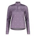 Maloja Halfzip Long Sleeve Shirt SawangM Adventure Midlayer Shirt (warm, 4-way stretch) violet ladies