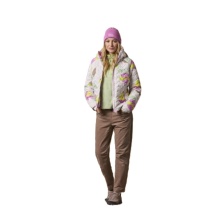 Maloja Isolation Jacket ChrysanthenumM (Primaloft® Bio Insulation, warm, windproof) white/flower ladies