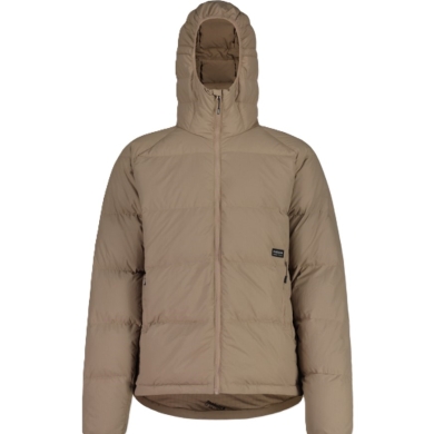 Maloja Winter Down Jacket VolpeM Adventure Puffer ReDown (windproof, warm) brown men's