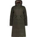 Maloja Winter Down Coat AnkogelM Urban ReDown Coat (2-layer, very warm, windproof) 2025 brown ladies