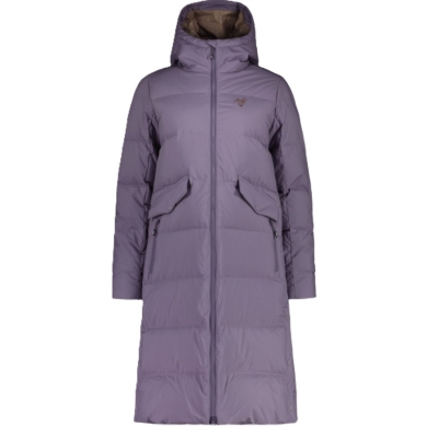 Maloja Winter Down Coat AnkogelM Urban ReDown Coat (2-layer, very warm, windproof) 2025 violet ladies